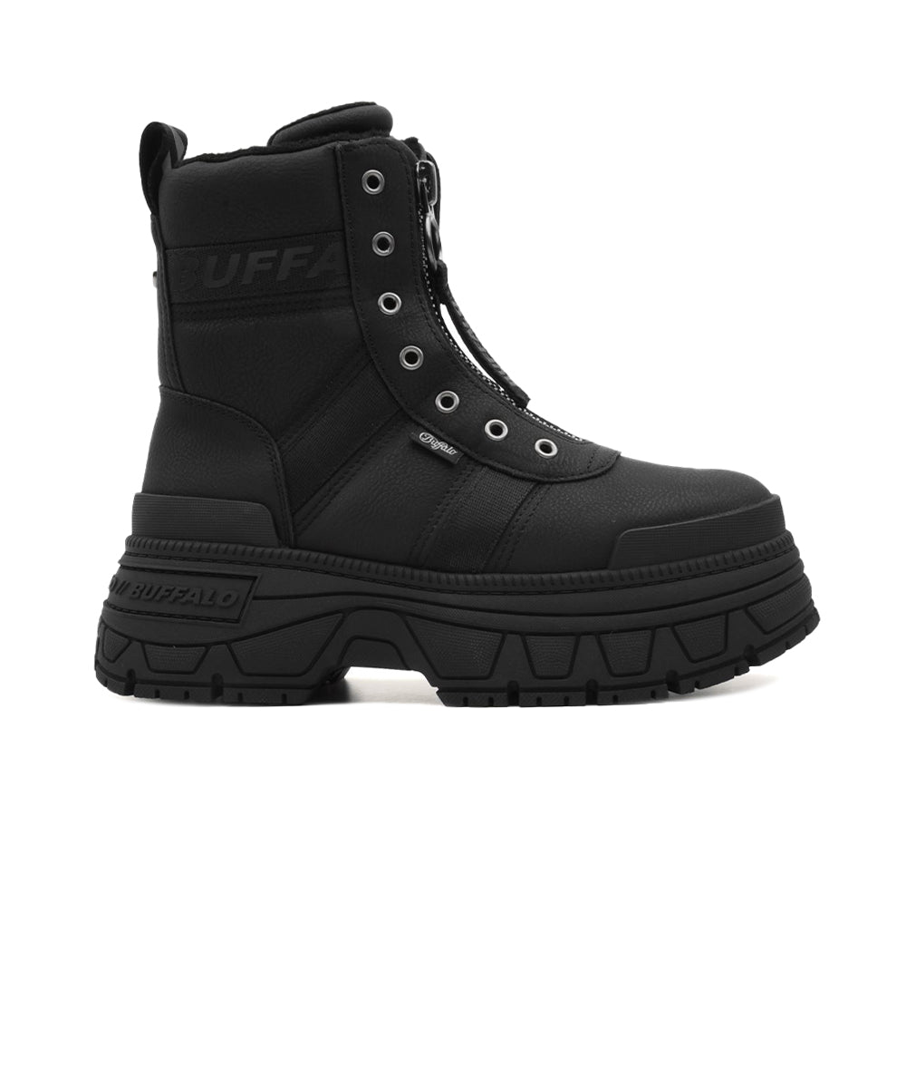 Stivaletto Fusion Front Zip BUFFALO Donna - Nero