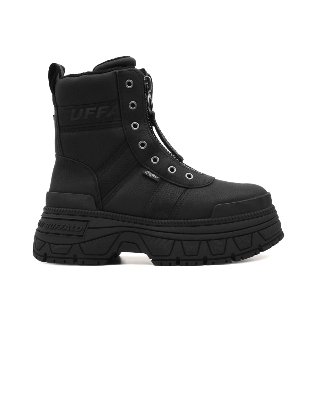 Stivaletto Fusion Front Zip BUFFALO Donna - Nero