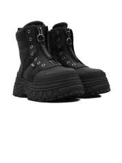 Stivaletto Fusion Front Zip BUFFALO Donna - Nero