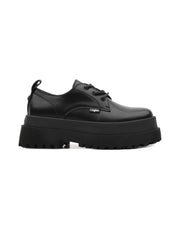 Scarpa Pluto Lace Up lo BUFFALO Donna - Nero