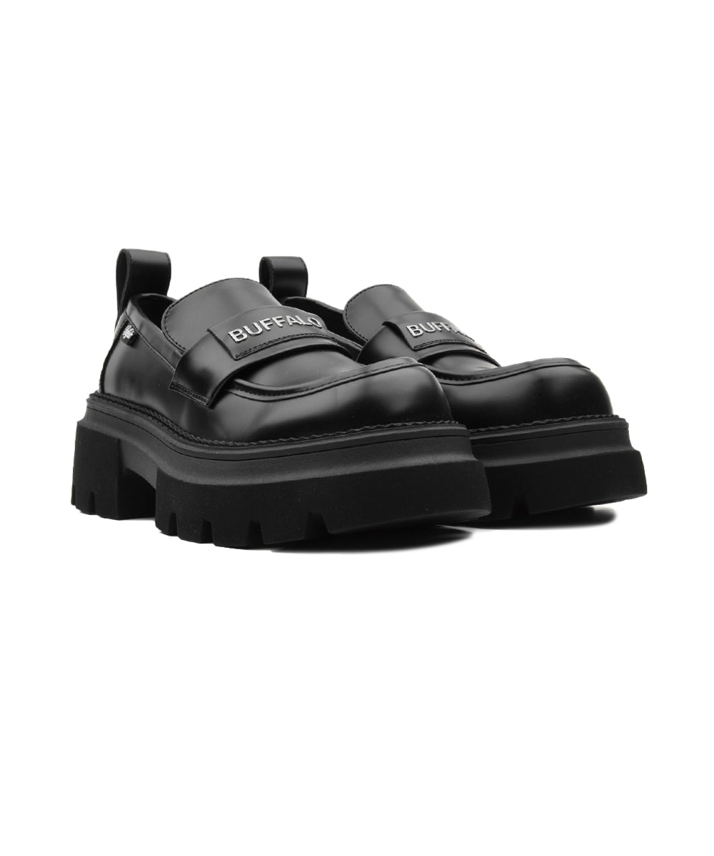Mocassini Mave Loafer BUFFALO Donna - Nero