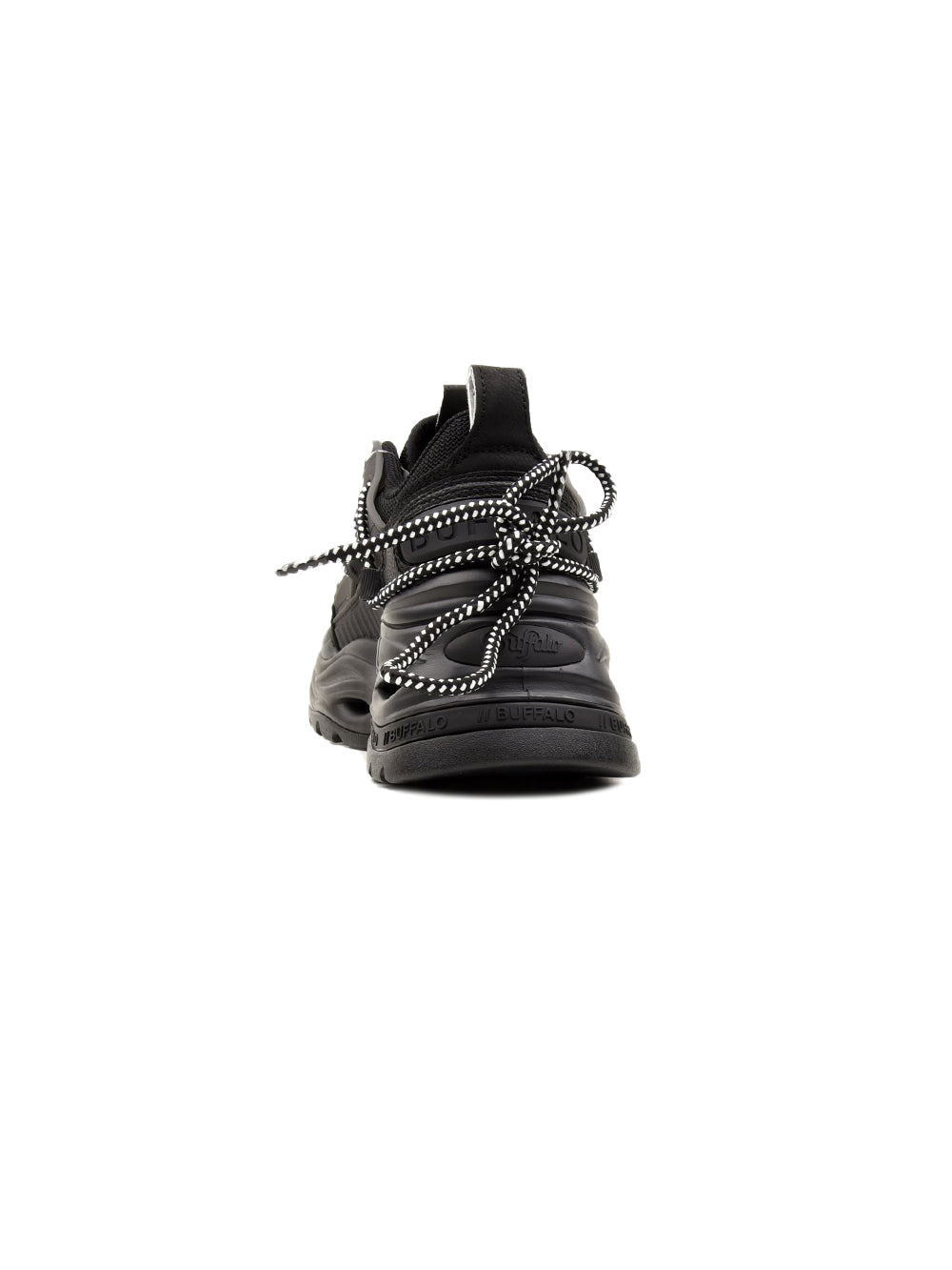 Sneakers Platform Triplet Lace BUFFALO Donna - Nero
