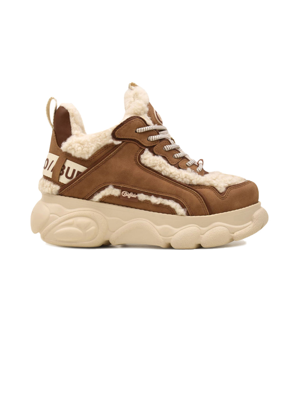 Sneakers Platform CLD Chai Warm BUFFALO Donna - Marrone