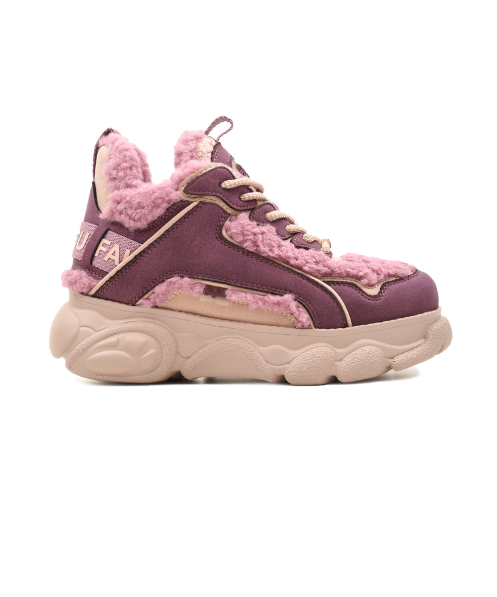 Sneakers Platform Cld Chai Warm BUFFALO Donna - Rosa