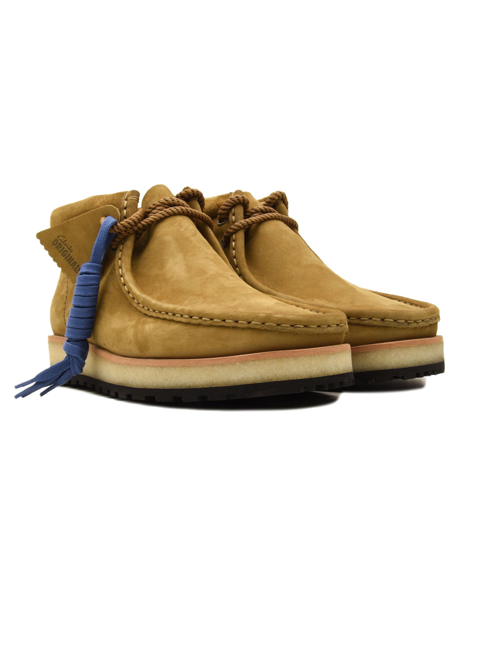 Stivaletto Wallabee Scout CLARKS Uomo - Beige