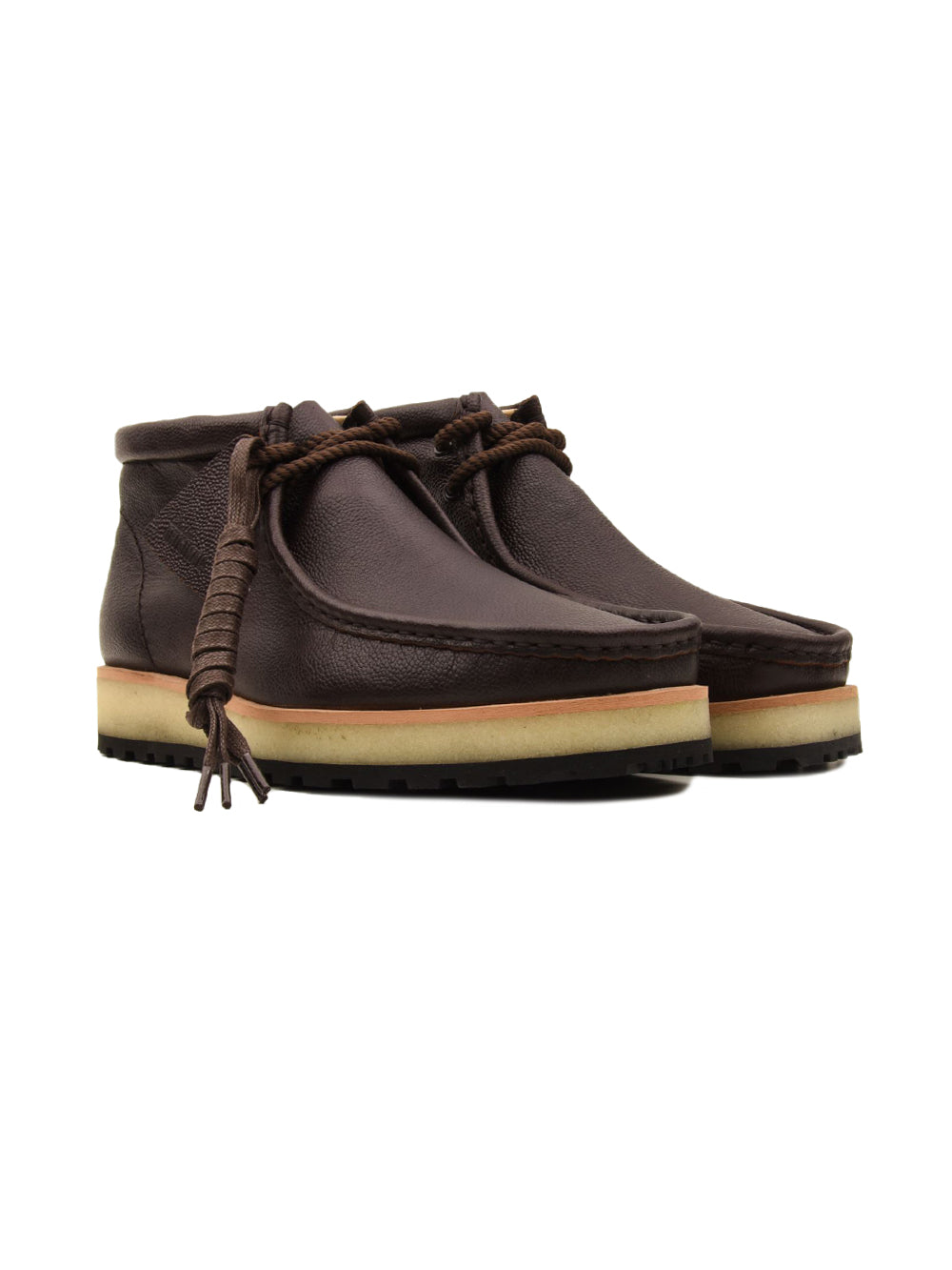 Stivaletto Wallabee Scout CLARKS Uomo - Marrone