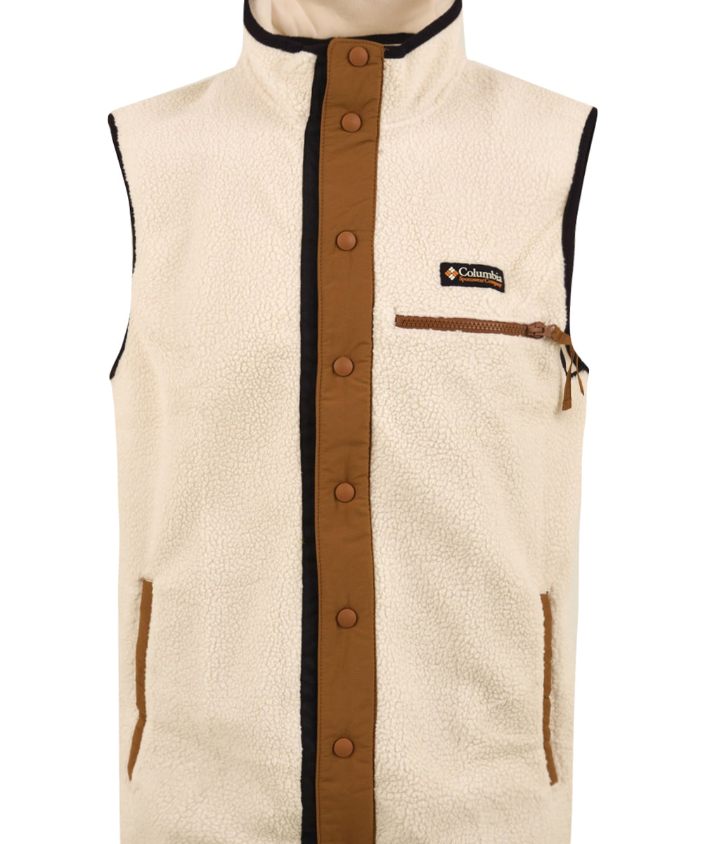 Gilet in pile Helvetia COLUMBIA Uomo - Bianco