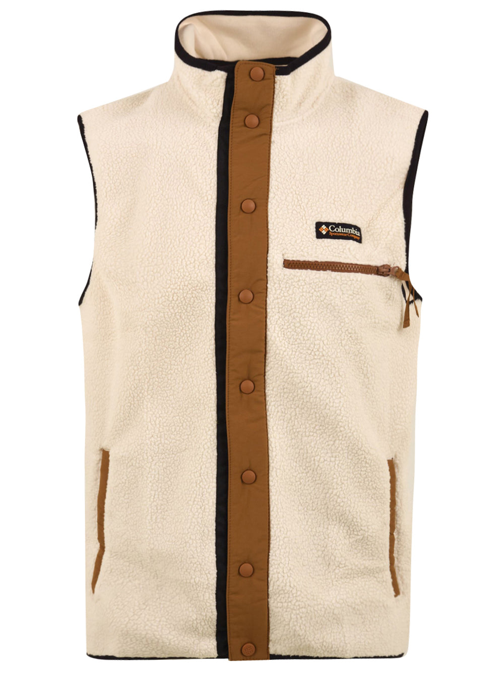 Gilet in pile Helvetia COLUMBIA Uomo - Bianco