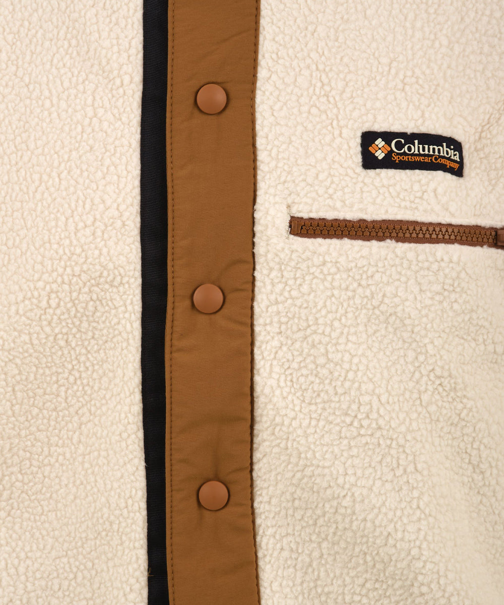 Gilet in pile Helvetia COLUMBIA Uomo - Bianco