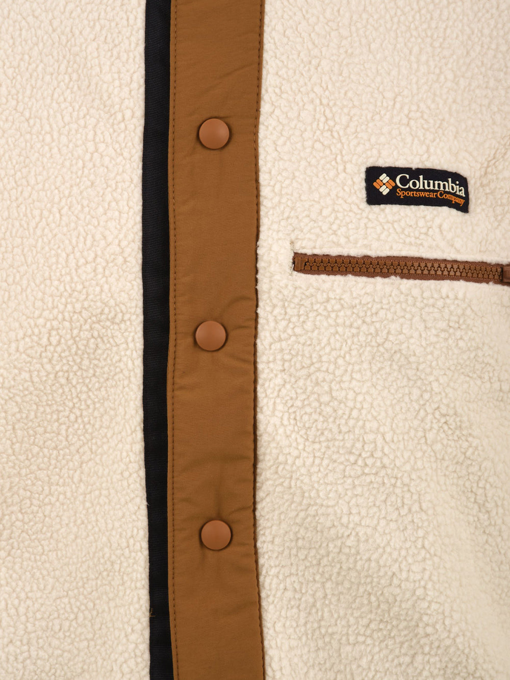 Gilet in pile Helvetia COLUMBIA Uomo - Bianco