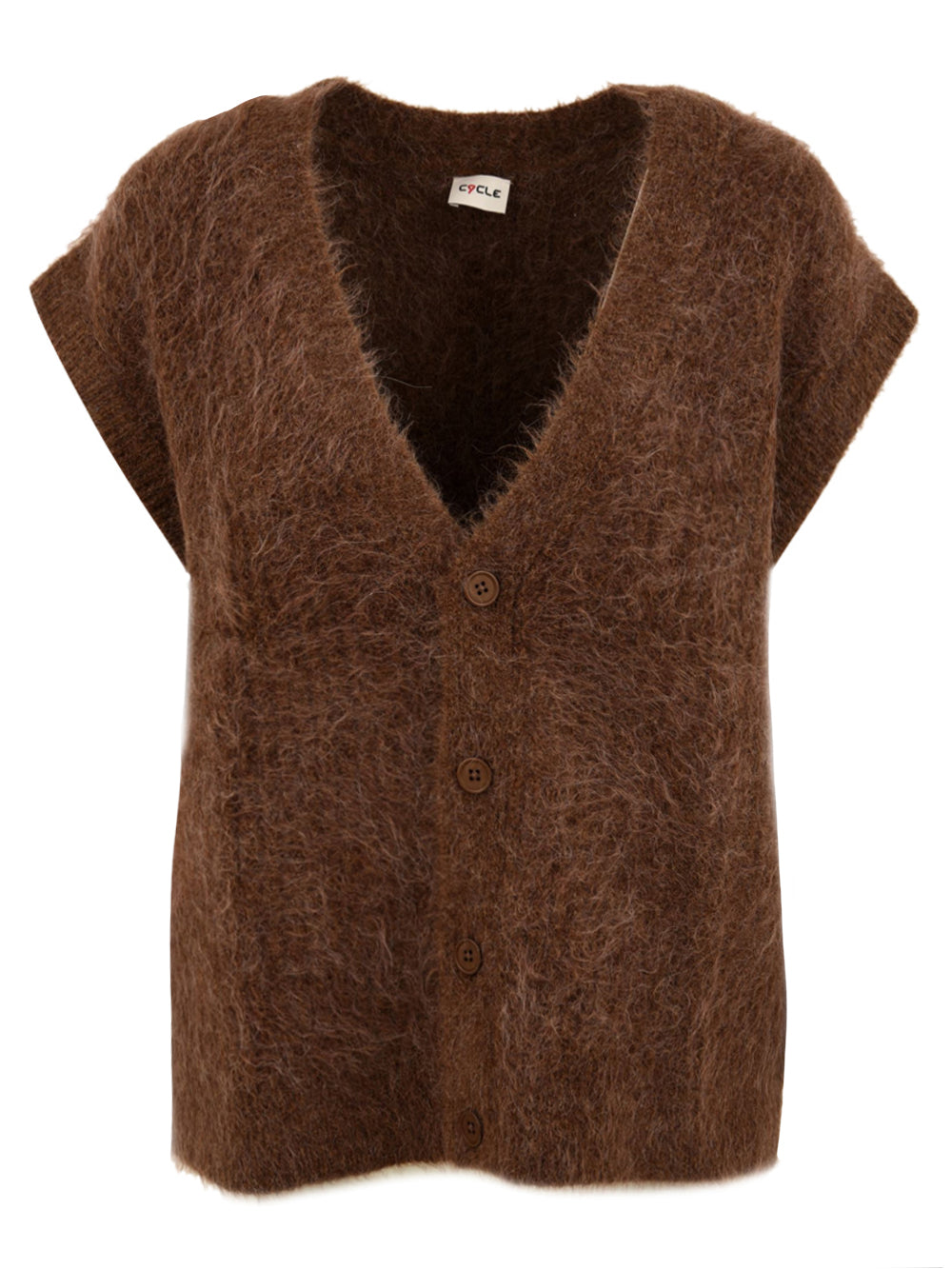 Maglia Over Giromanica CYCLE Donna - Marrone