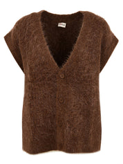 Maglia Over Giromanica CYCLE Donna - Marrone