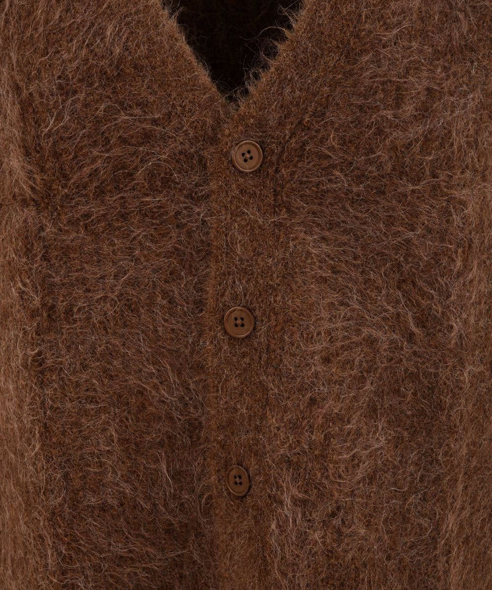 Maglia Over Giromanica CYCLE Donna - Marrone