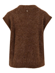 Maglia Over Giromanica CYCLE Donna - Marrone