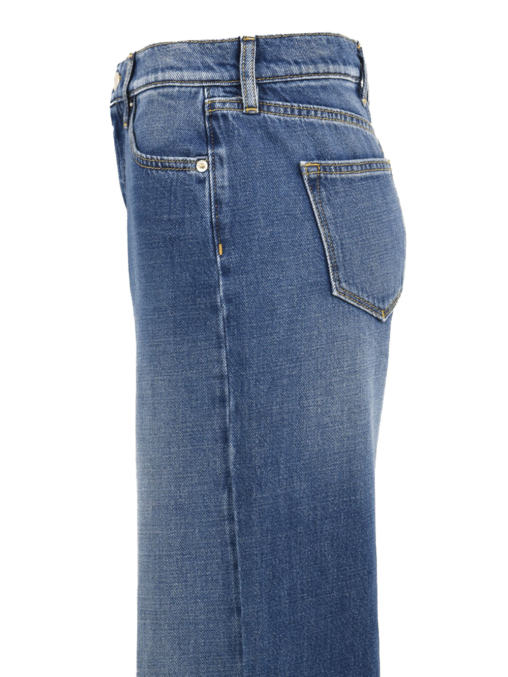 Jeans Asia Wide Leg Flared CYCLE Donna - Blue