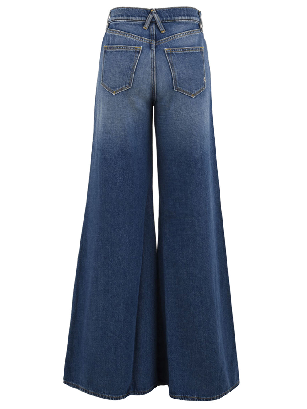 Jeans Asia Wide Leg Flared CYCLE Donna - Blue