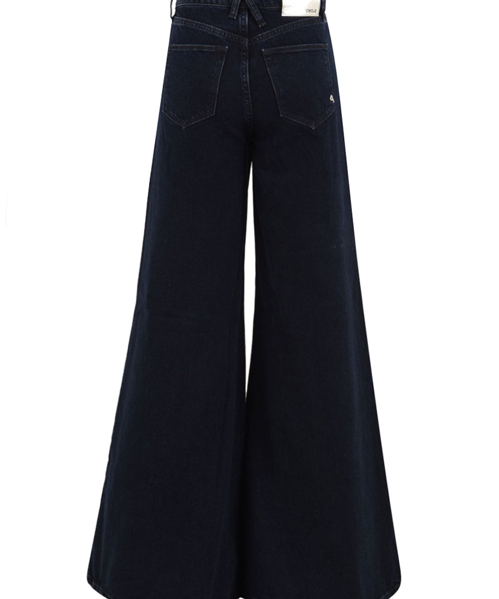 Jeans Asia Wide Leg Flared CYCLE Donna - Blue