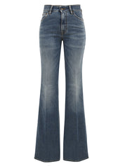 Jeans Flaire Flared Medium Vintage CYCLE Donna - Blue