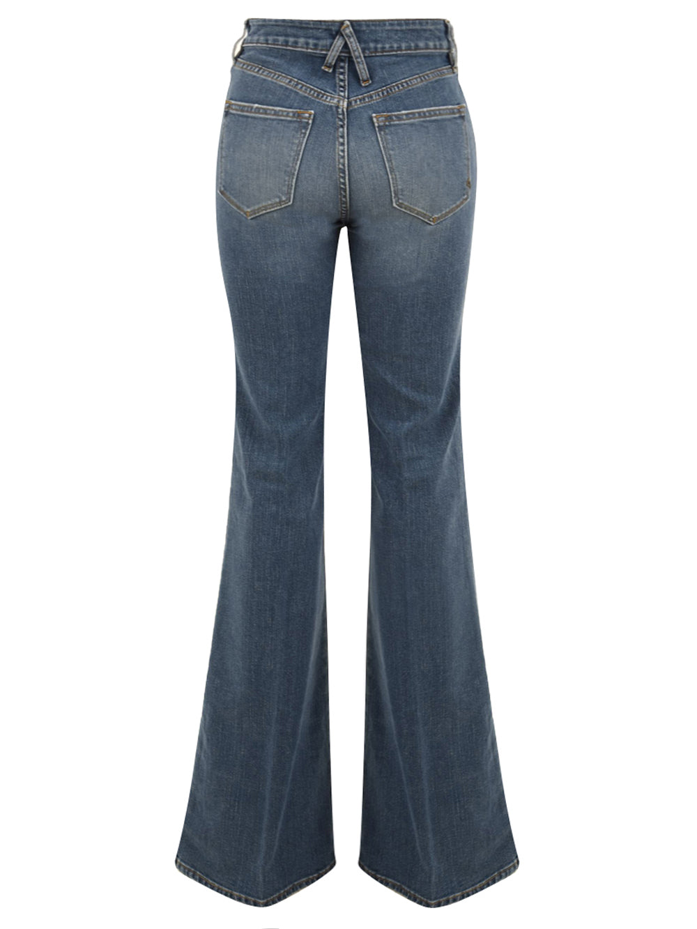 Jeans Flaire Flared Medium Vintage CYCLE Donna - Blue