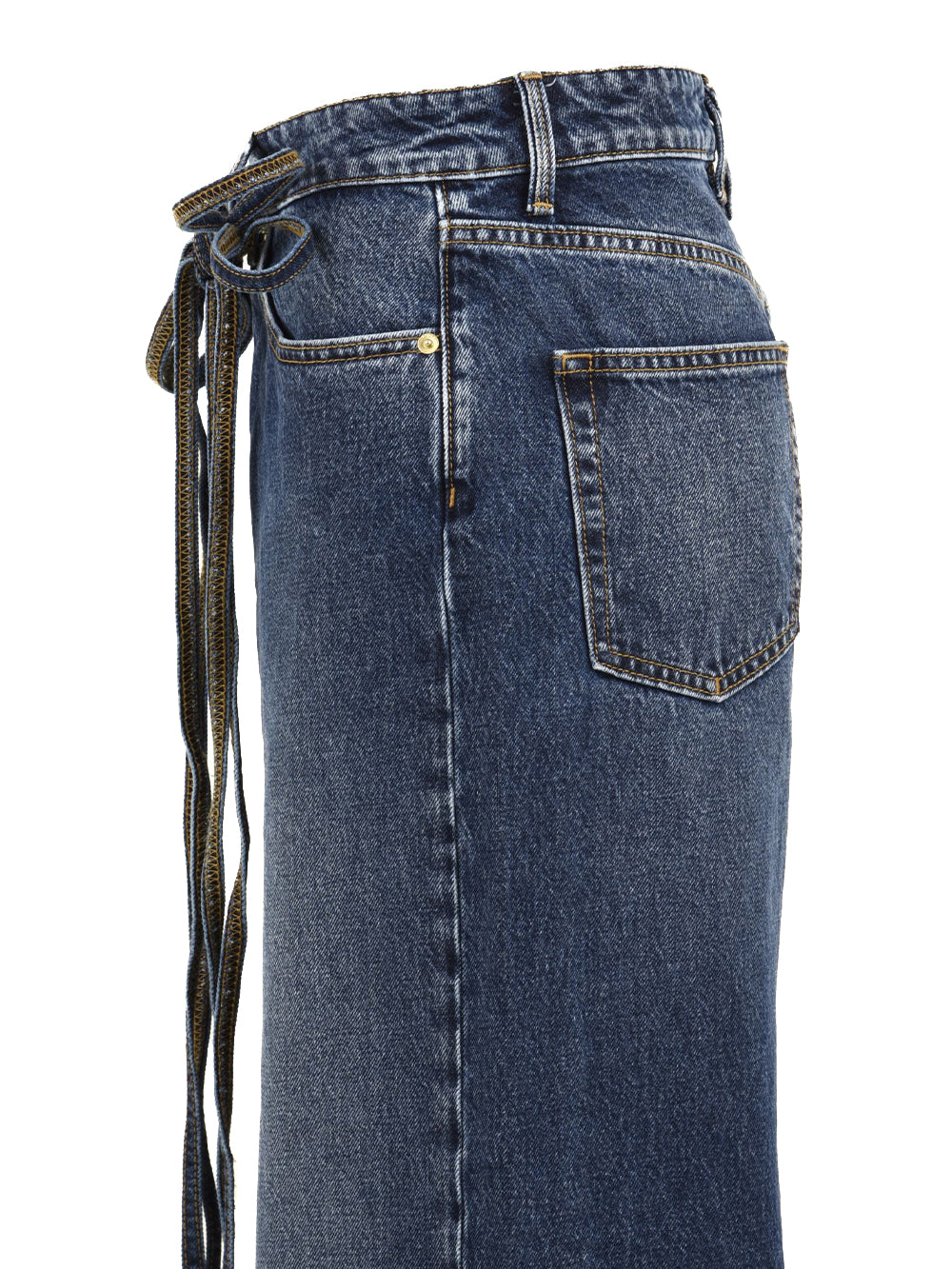 Jeans Big Low Super Wide Leg CYCLE Donna - Blue