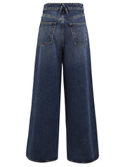 Jeans Big Low Super Wide Leg CYCLE Donna - Blue