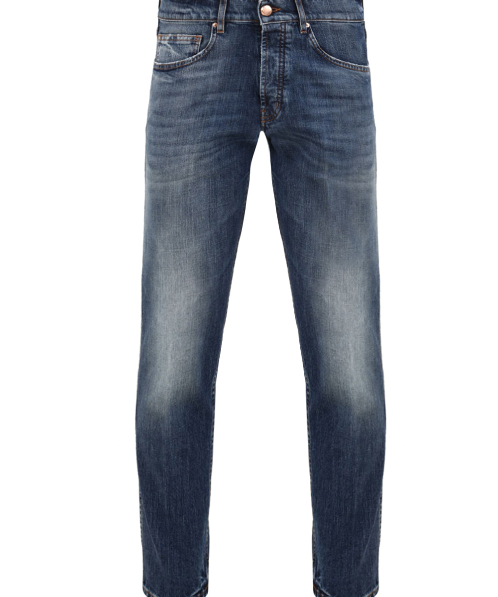 Jeans Seoul Carrot Fit DON THE FULLER Uomo - Blue