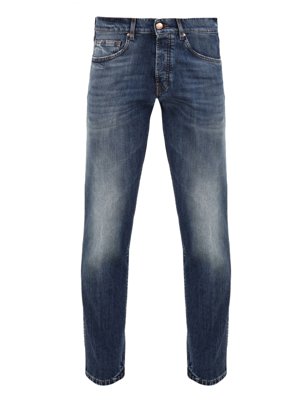 Jeans Seoul Carrot Fit DON THE FULLER Uomo - Blue