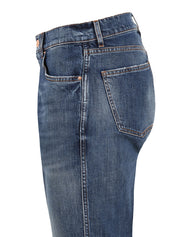 Jeans Seoul Carrot Fit DON THE FULLER Uomo - Blue