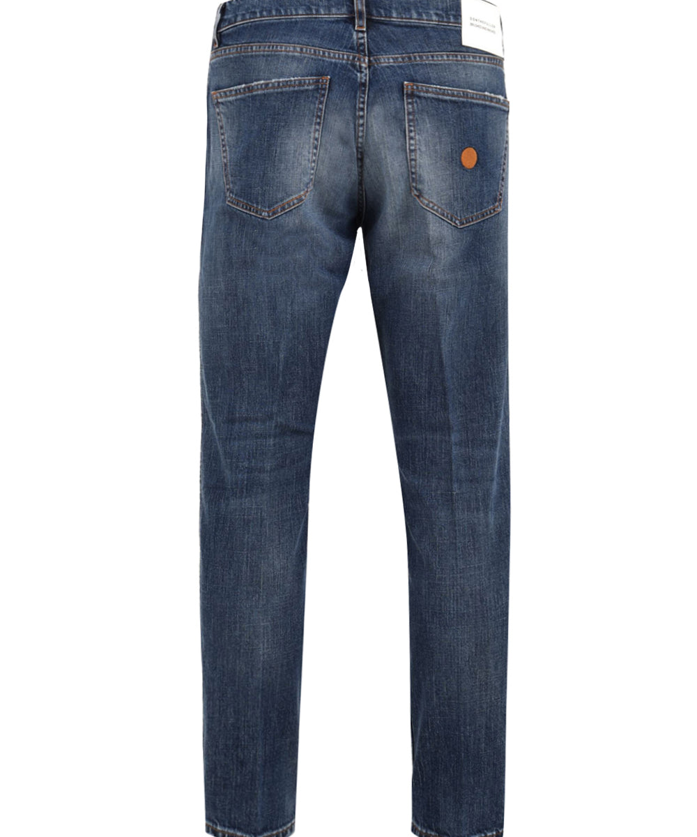 Jeans Seoul Carrot Fit DON THE FULLER Uomo - Blue