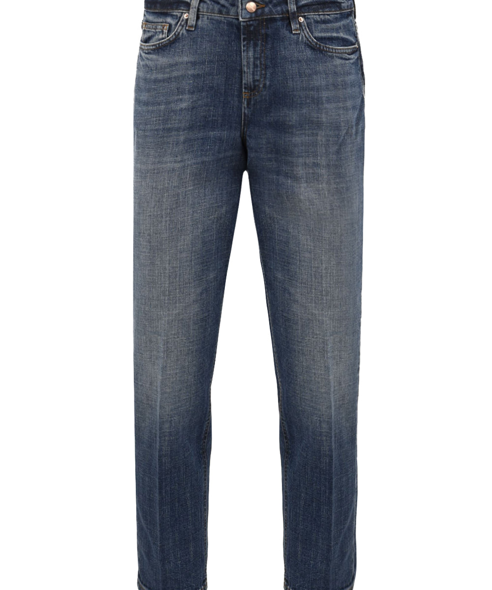 Jeans Manila straight fit DON THE FULLER Donna - Blue