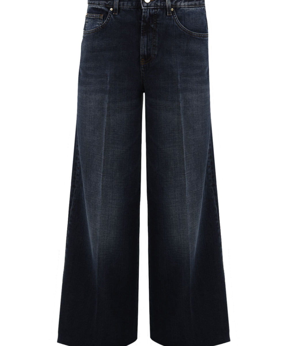 Jeans Nizza wideleg Fit DON THE FULLER Donna - Blue