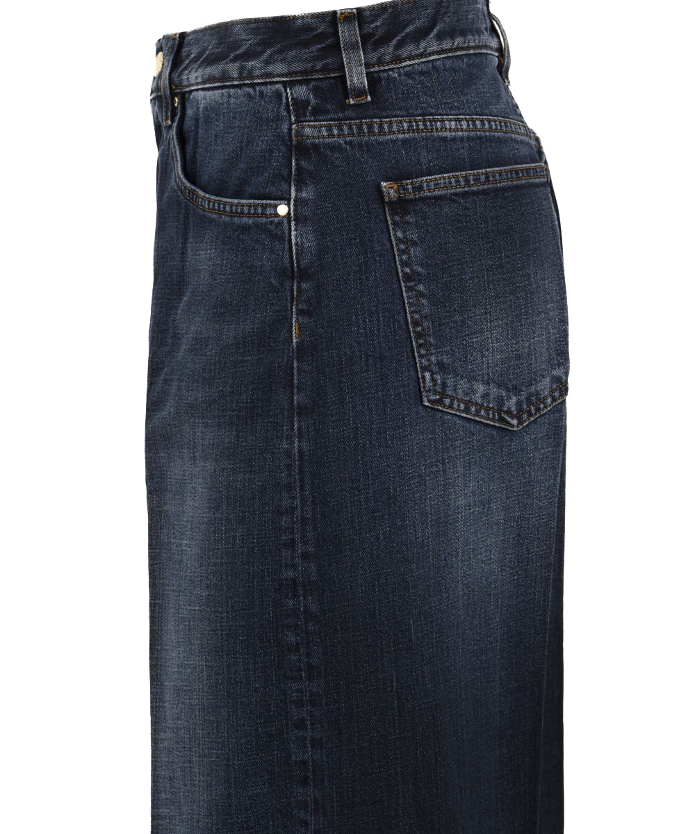 Jeans Nizza wideleg Fit DON THE FULLER Donna - Blue