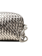 Borsa Chunky Fellini Interlaced DRAGON DIFFUSION Donna - Argento