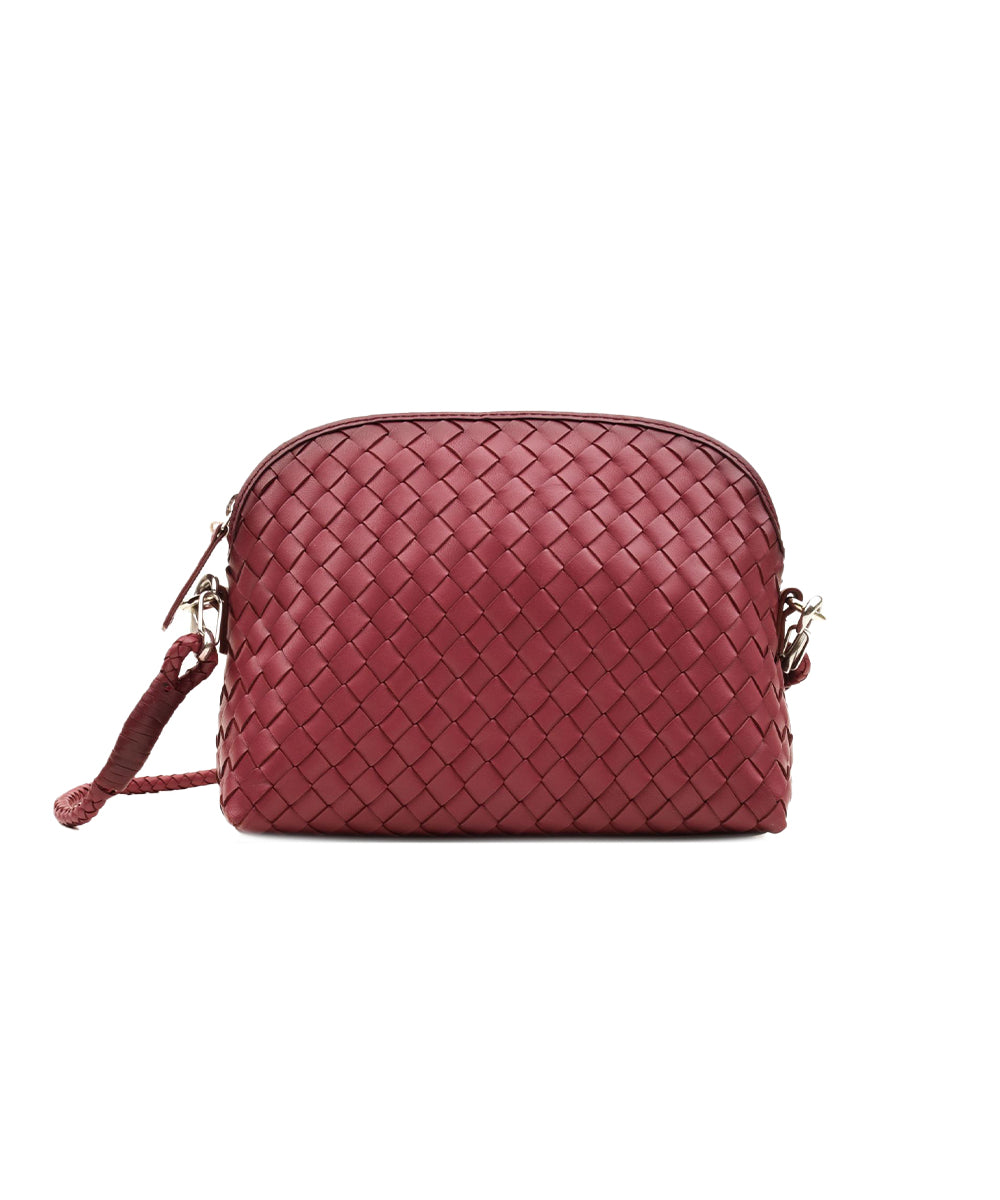 Borsa Chunky Fellini Interlaced DRAGON DIFFUSION Donna - Rosso