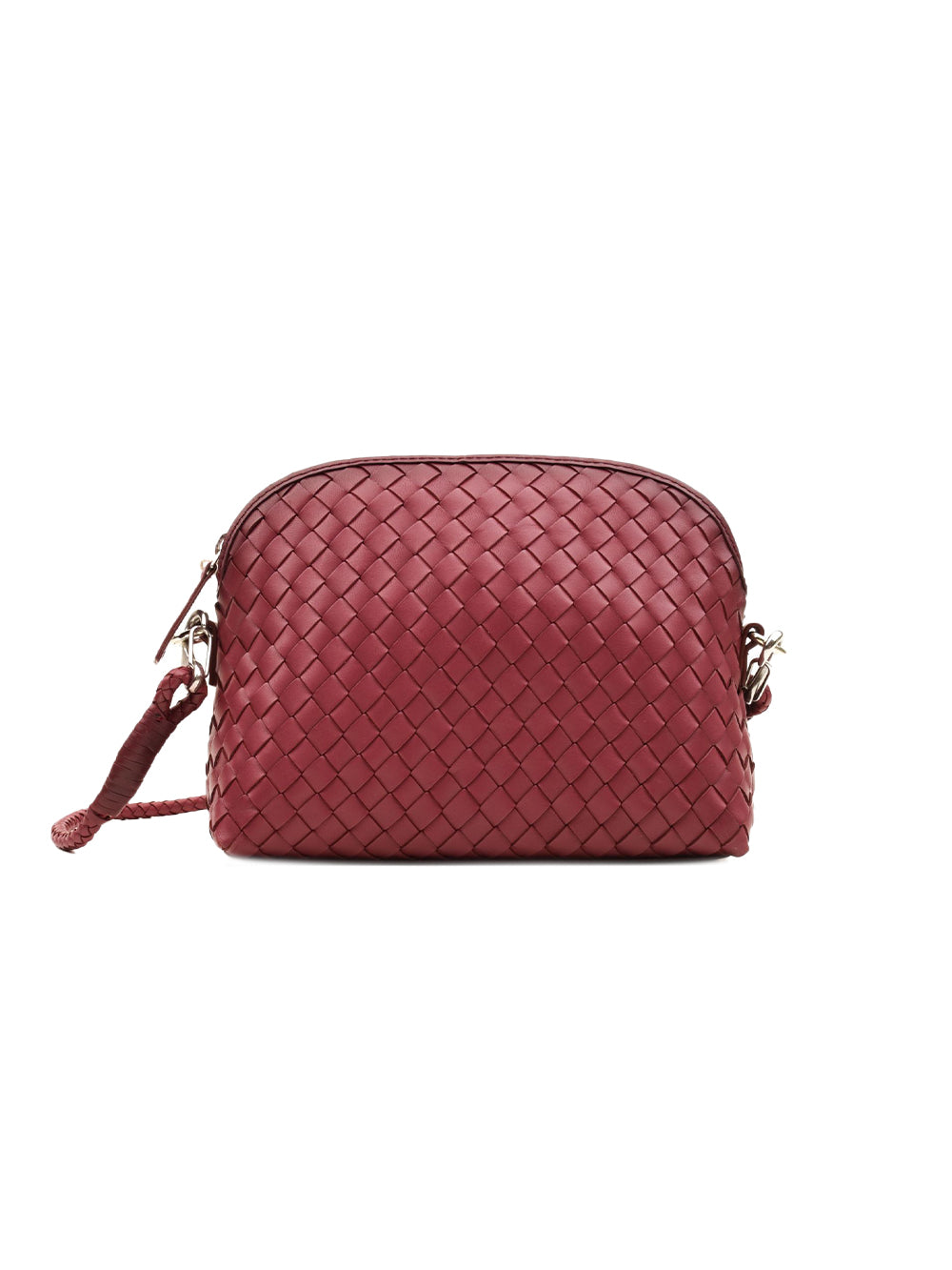 Borsa Chunky Fellini Interlaced DRAGON DIFFUSION Donna - Rosso