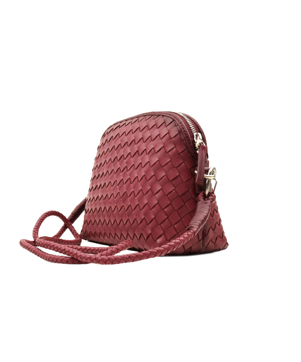 Borsa Chunky Fellini Interlaced DRAGON DIFFUSION Donna - Rosso