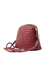 Borsa Chunky Fellini Interlaced DRAGON DIFFUSION Donna - Rosso