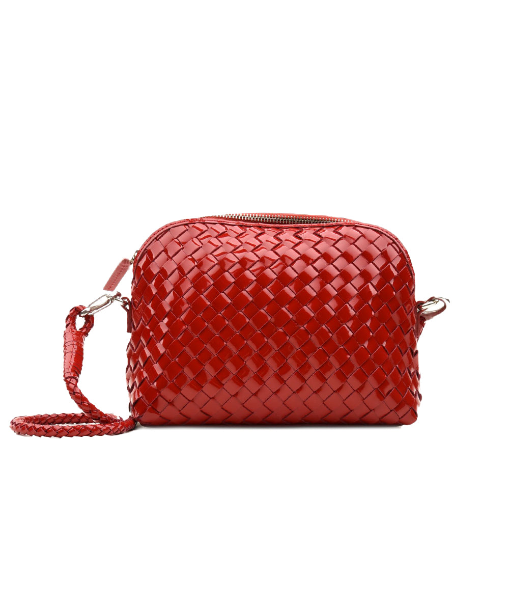 Borsa Chunky Fellini Interlaced DRAGON DIFFUSION Donna - Rosso