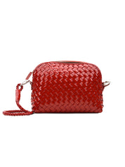 Borsa Chunky Fellini Interlaced DRAGON DIFFUSION Donna - Rosso