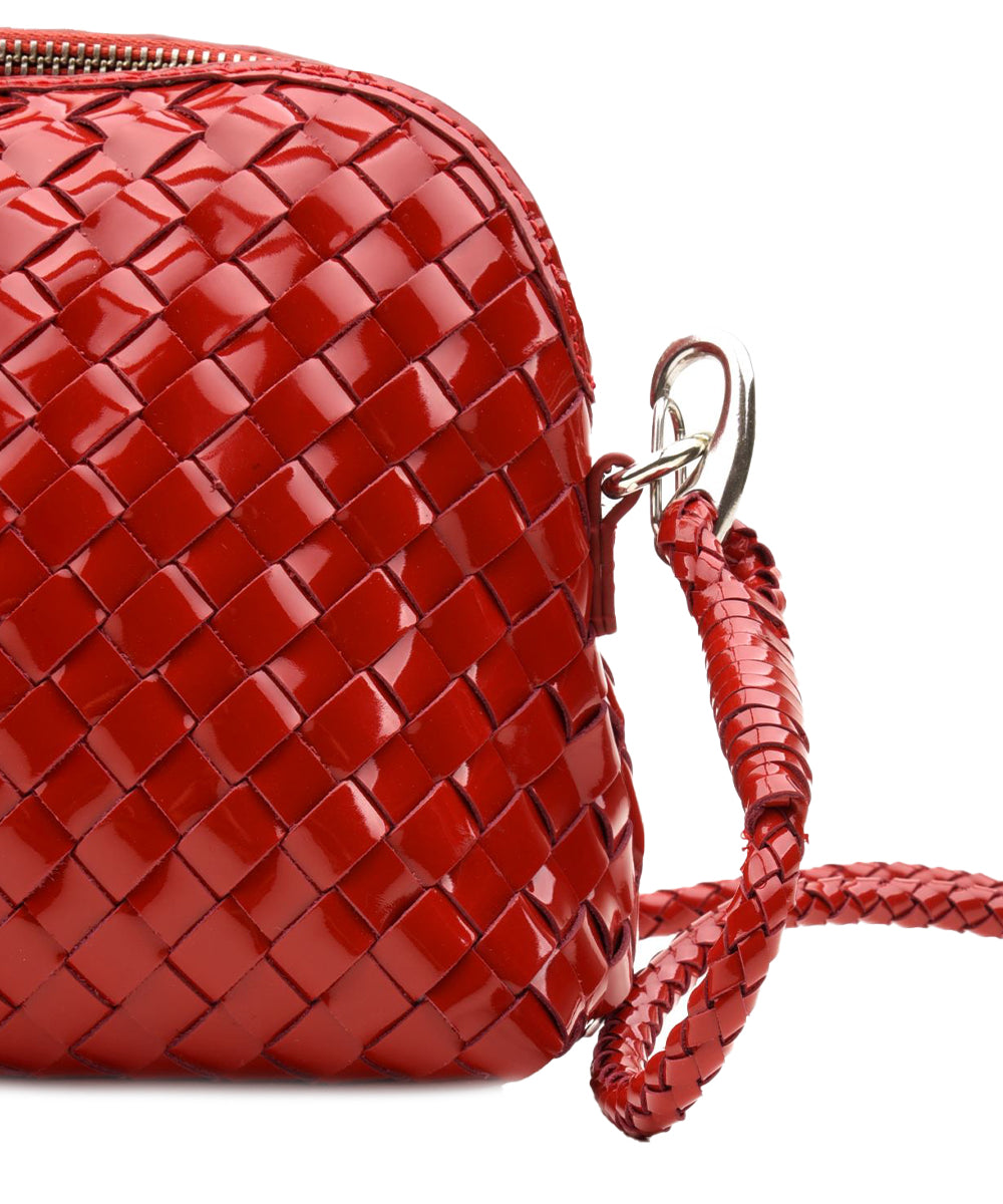 Borsa Chunky Fellini Interlaced DRAGON DIFFUSION Donna - Rosso