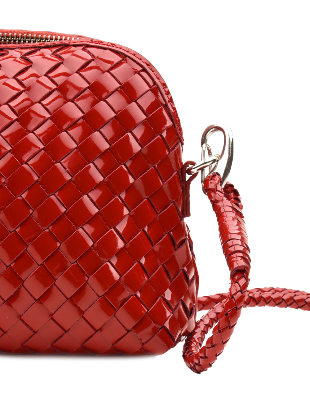 Borsa Chunky Fellini Interlaced DRAGON DIFFUSION Donna - Rosso