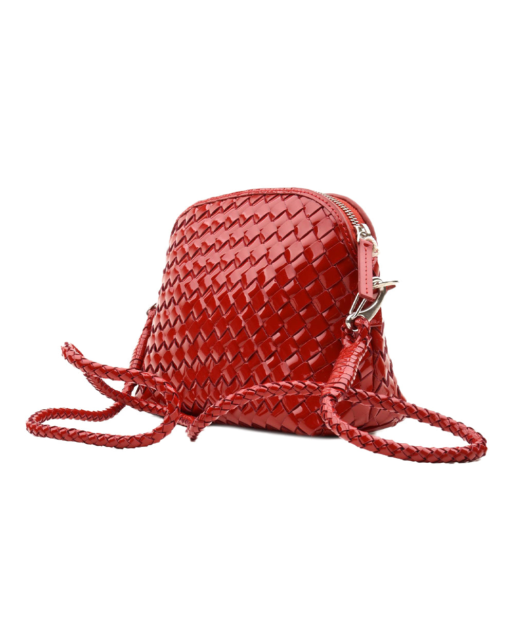 Borsa Chunky Fellini Interlaced DRAGON DIFFUSION Donna - Rosso