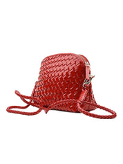 Borsa Chunky Fellini Interlaced DRAGON DIFFUSION Donna - Rosso