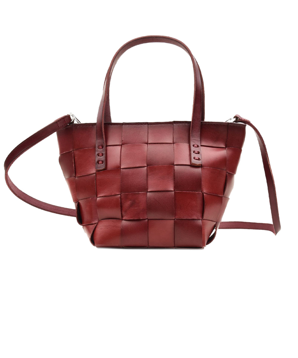 Borsa Japan Mini Basket DRAGON DIFFUSION Donna - Rosso