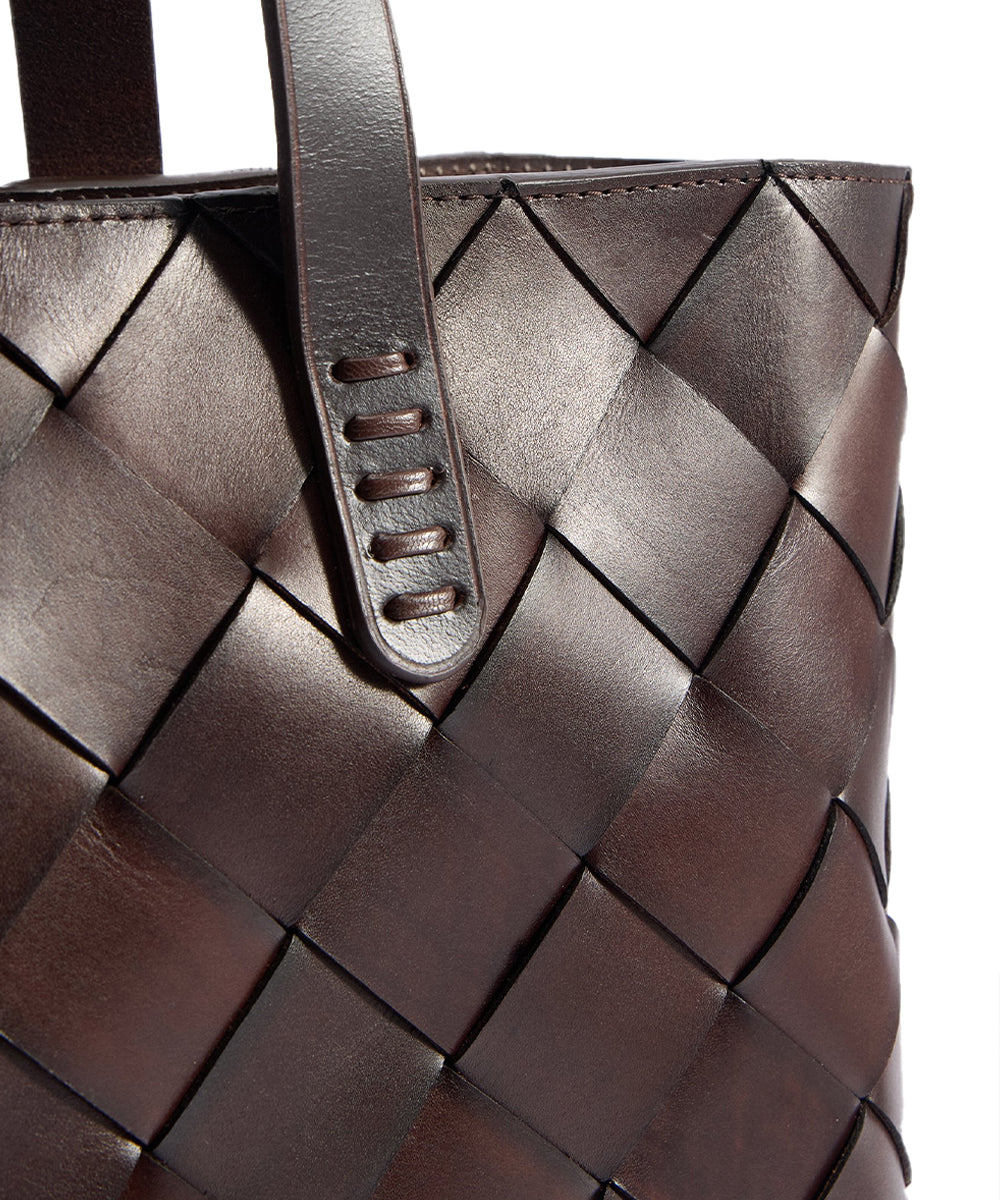 Borsa Crossover Diagonal Straps DRAGON DIFFUSION Donna - Marrone