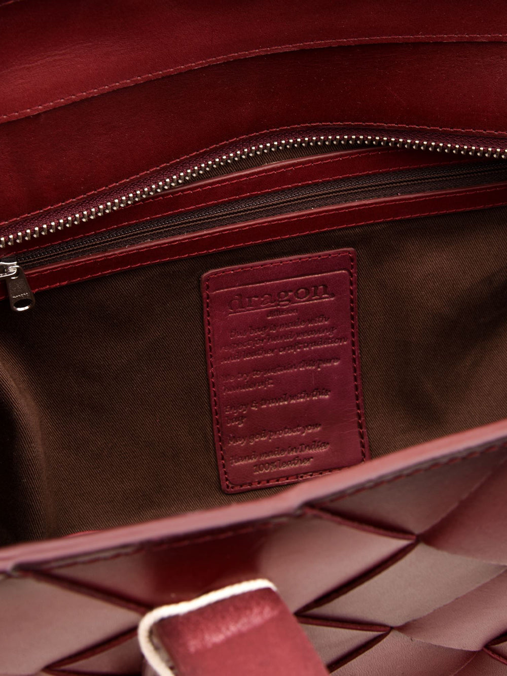 Borsa Crossover Diagonal Straps DRAGON DIFFUSION Donna - Rosso