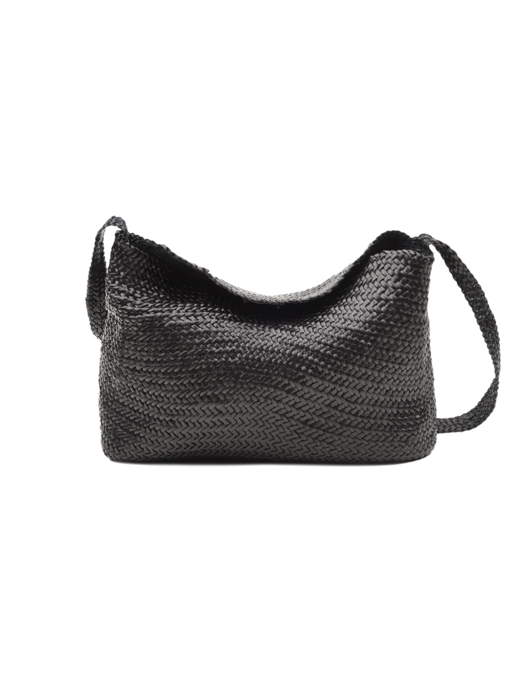 Borsa Santa Marta Diagonal Weave Flap DRAGON DIFFUSION Donna - Nero