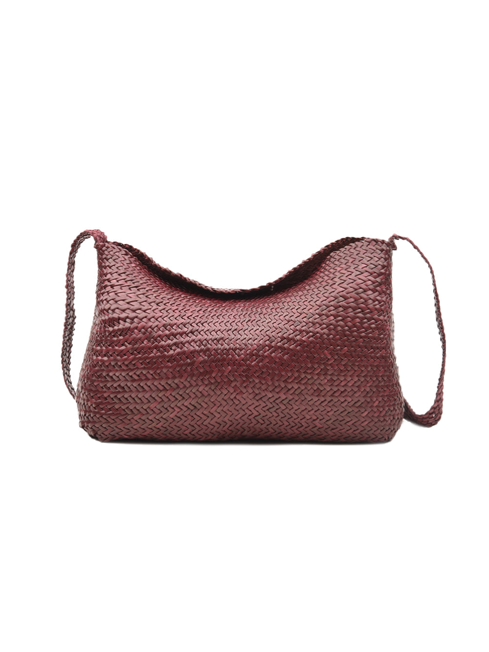 Borsa Santa Marta Diagonal Weave Flap DRAGON DIFFUSION Donna - Rosso