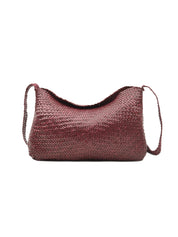 Borsa Santa Marta Diagonal Weave Flap DRAGON DIFFUSION Donna - Rosso