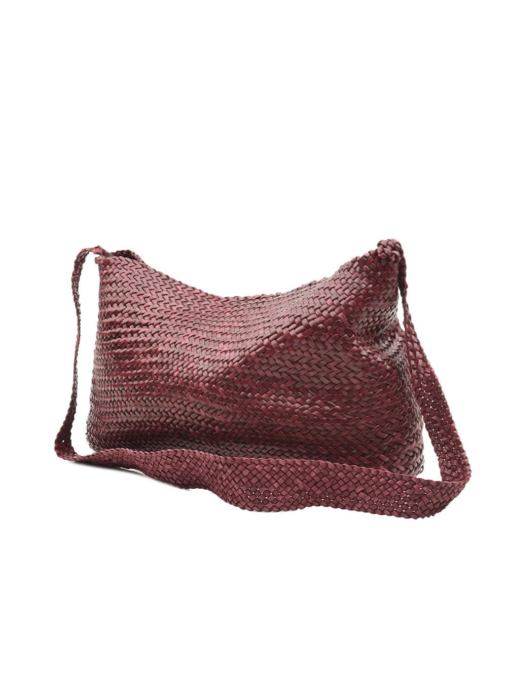 Borsa Santa Marta Diagonal Weave Flap DRAGON DIFFUSION Donna - Rosso